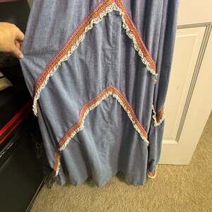 Handmade | Dresses | Vintage 97s Gunne Sax Style Smocked Prairie Maxi ...